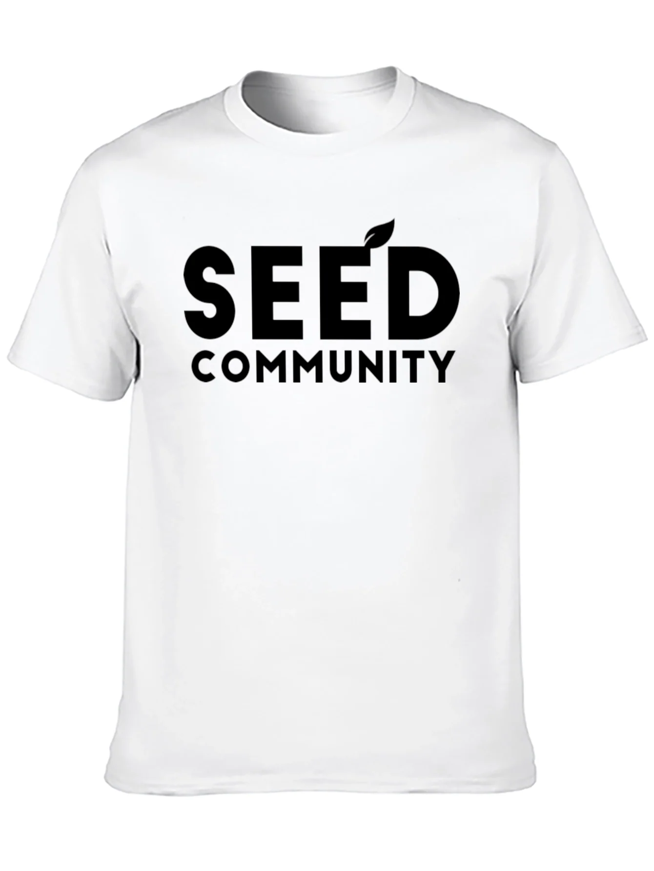 Seed Community Black Graphic Tee
