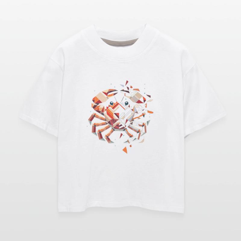 Crab Motif - Fragile Beauty of the Sea