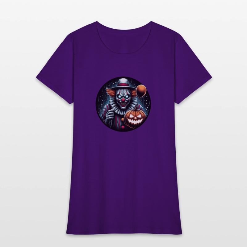 Creepy Clown with a Halloween Twist