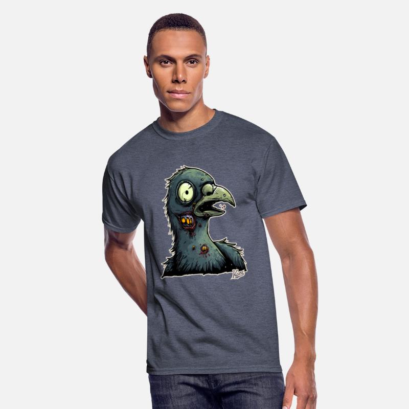 Creepy Zombie Pigeon with Mutant Details