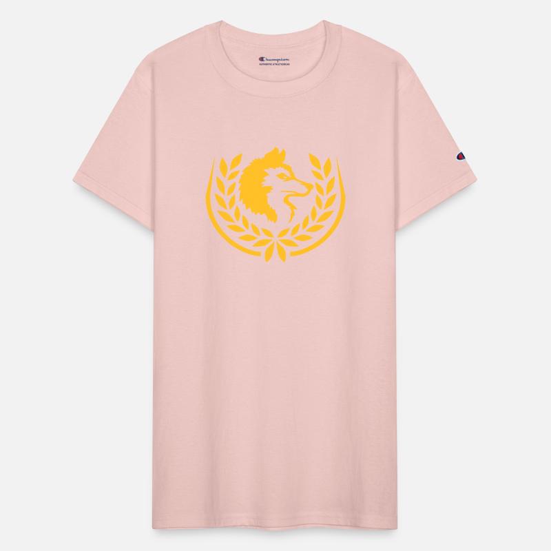 Crest Wolf Laurel Wreath