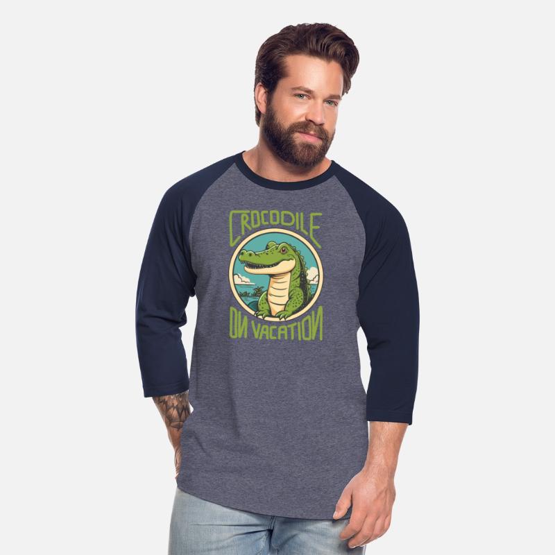 Crocodile On Vacation