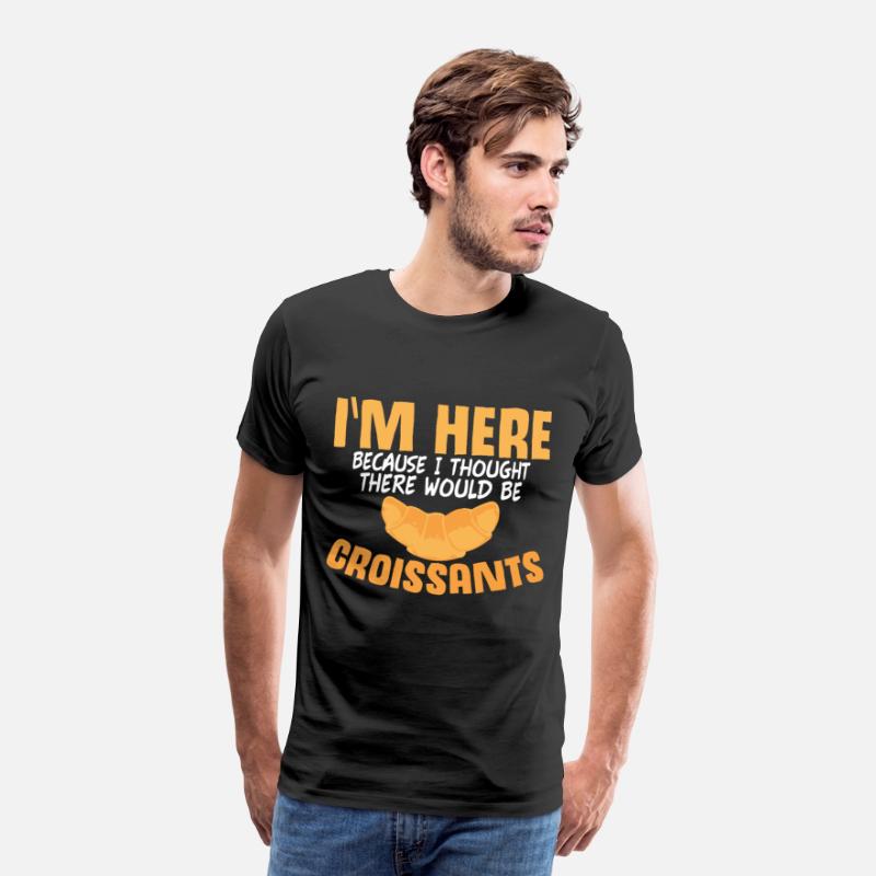 Croissants Lover Joke Food Coffee Shop Patisseries