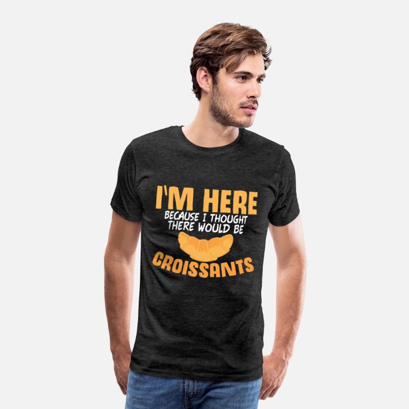 Croissants Lover Joke Food Coffee Shop Patisseries