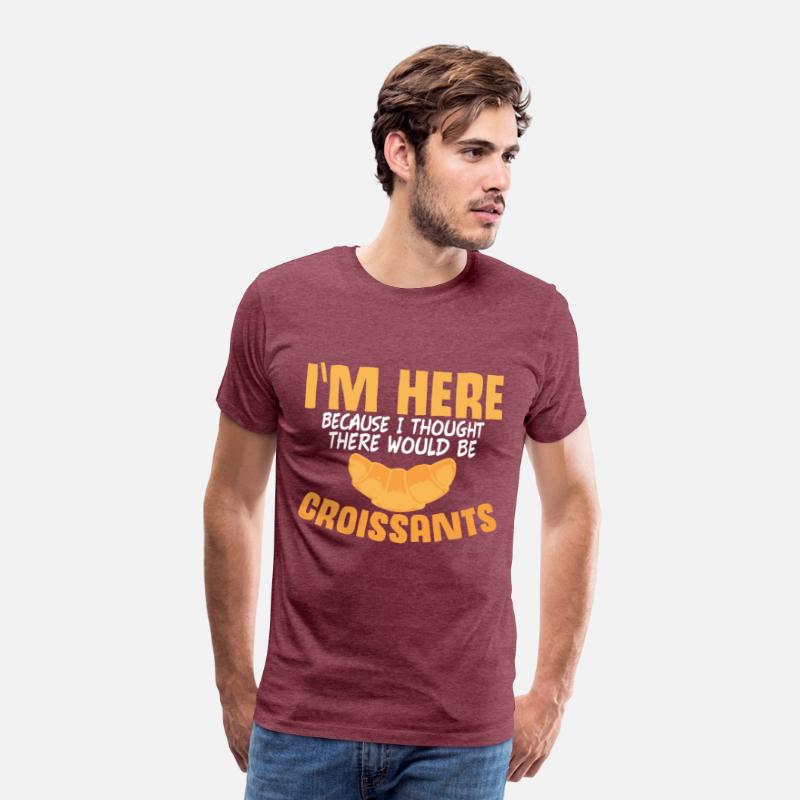 Croissants Lover Joke Food Coffee Shop Patisseries