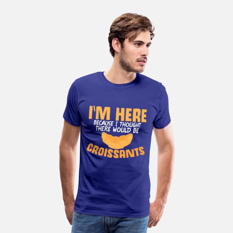 Croissants Lover Joke Food Coffee Shop Patisseries
