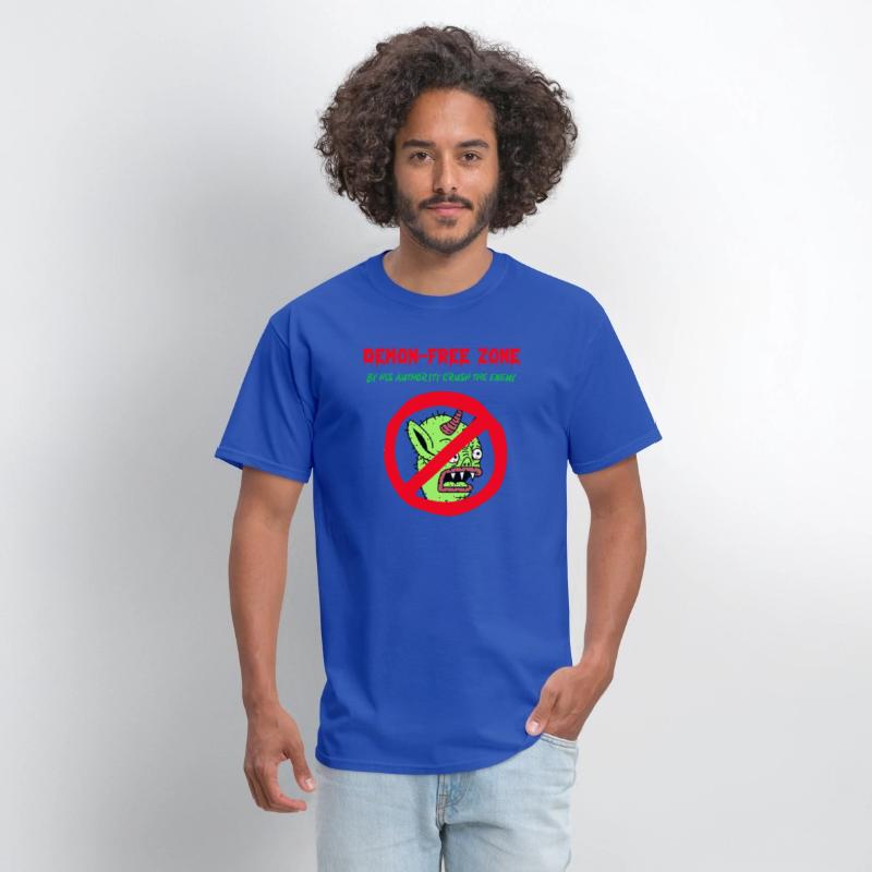 Crush the demons by His Authority t-shirt