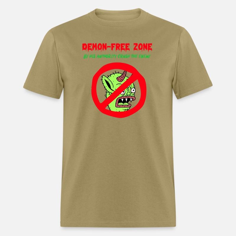 Crush the demons by His Authority t-shirt