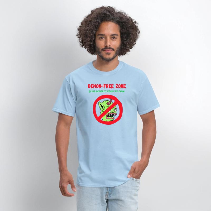 Crush the demons by His Authority t-shirt
