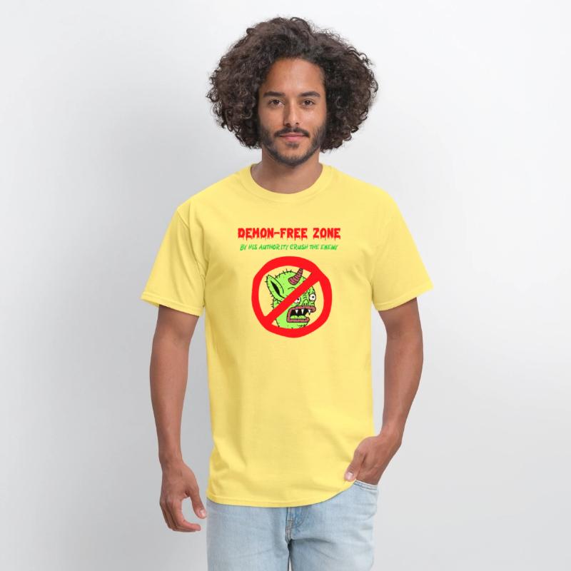 Crush the demons by His Authority t-shirt