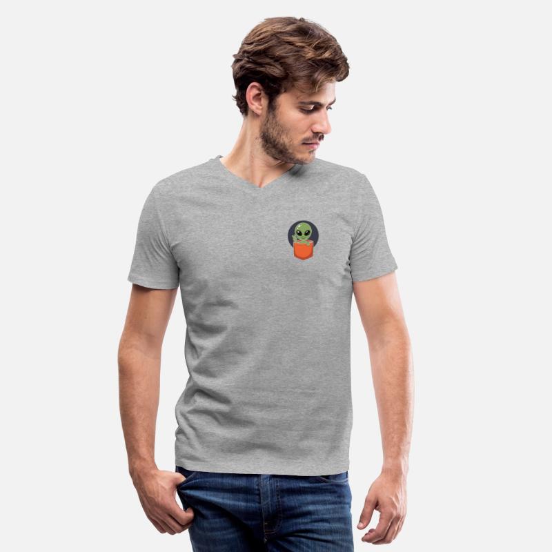Cute Alien Peeking From Pocket