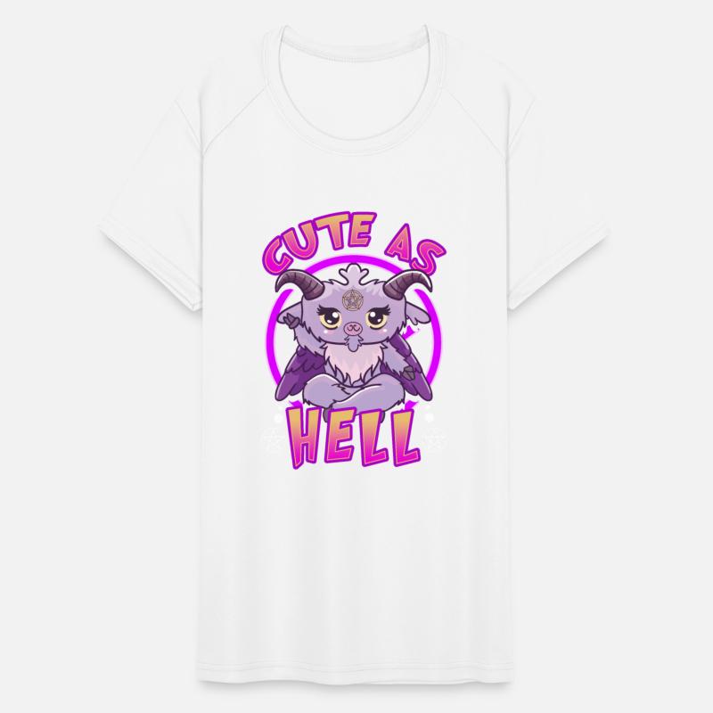 Cute As Hell Kawaii Anime Baphomet Kawaii Goth Pun