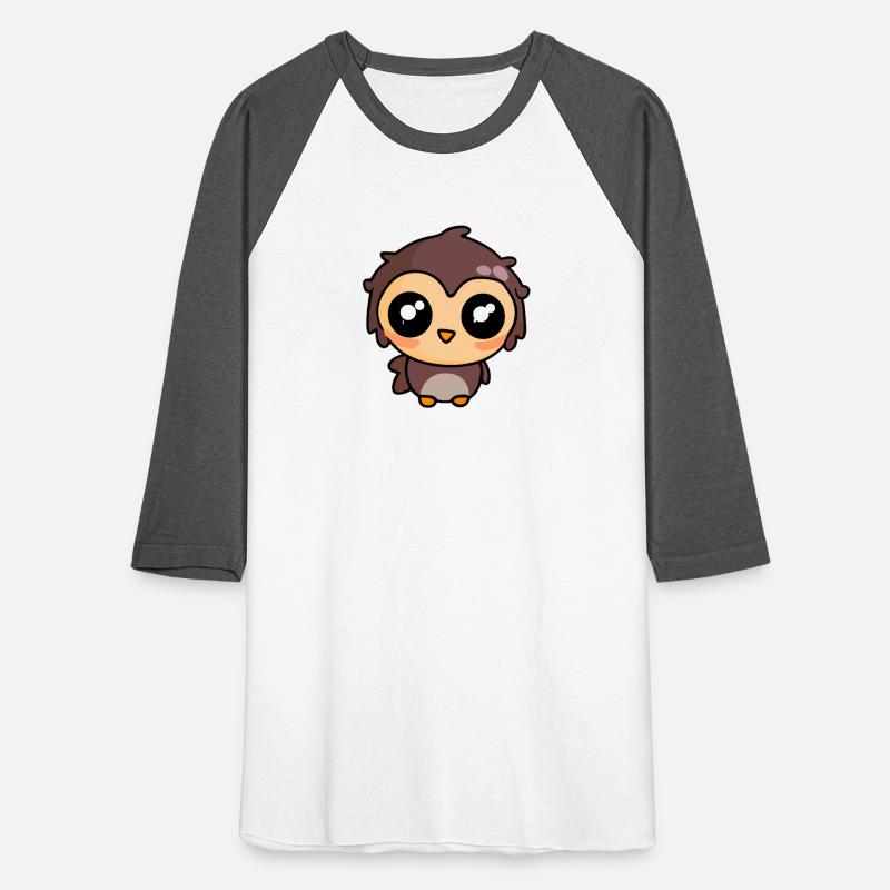 Cute baby owl kawaii illustration