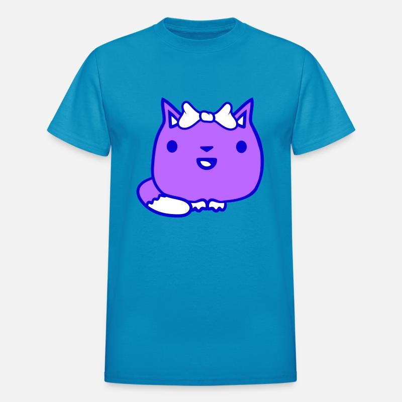 Cute Girl Cat Pretty Bow Woman Female Pet Kitten