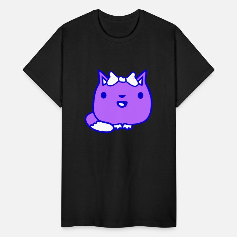 Cute Girl Cat Pretty Bow Woman Female Pet Kitten