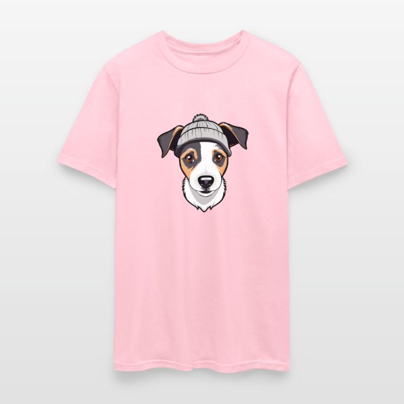 Cute Jack Russel Terrier with hat