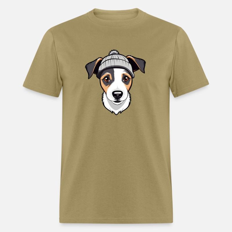 Cute Jack Russel Terrier with hat