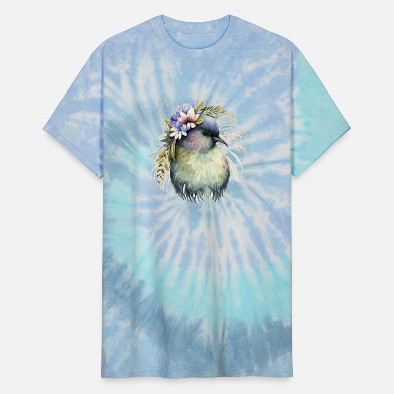 Cute Kiwi Bird Flower Crown Floral Exotic Birds