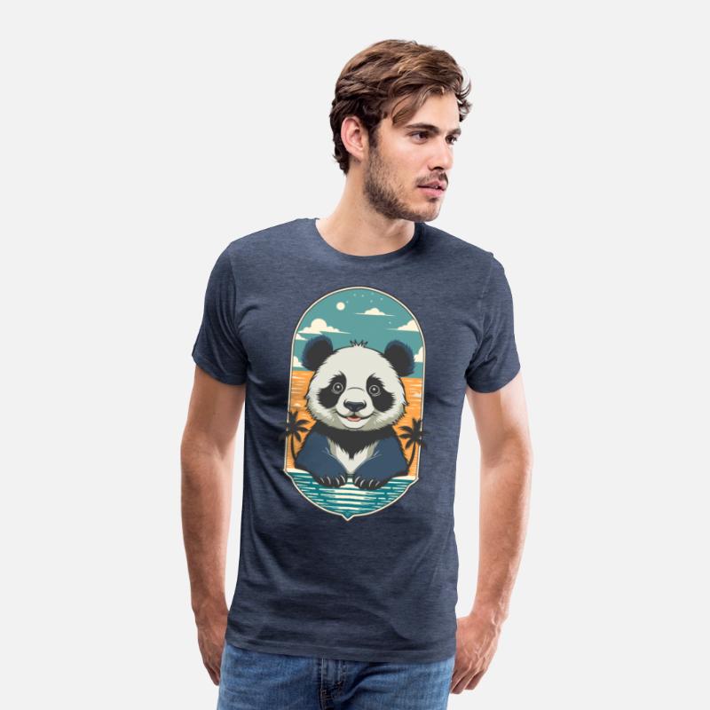 Cute Panda On Vacation
