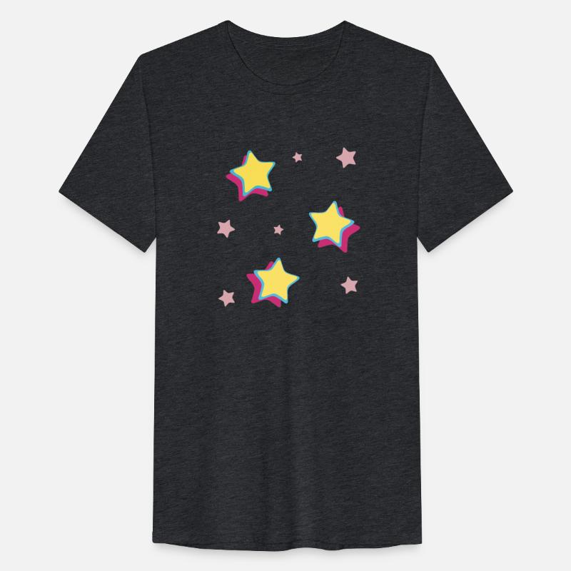 Cute Stars Pattern Aesthetic Bright Color