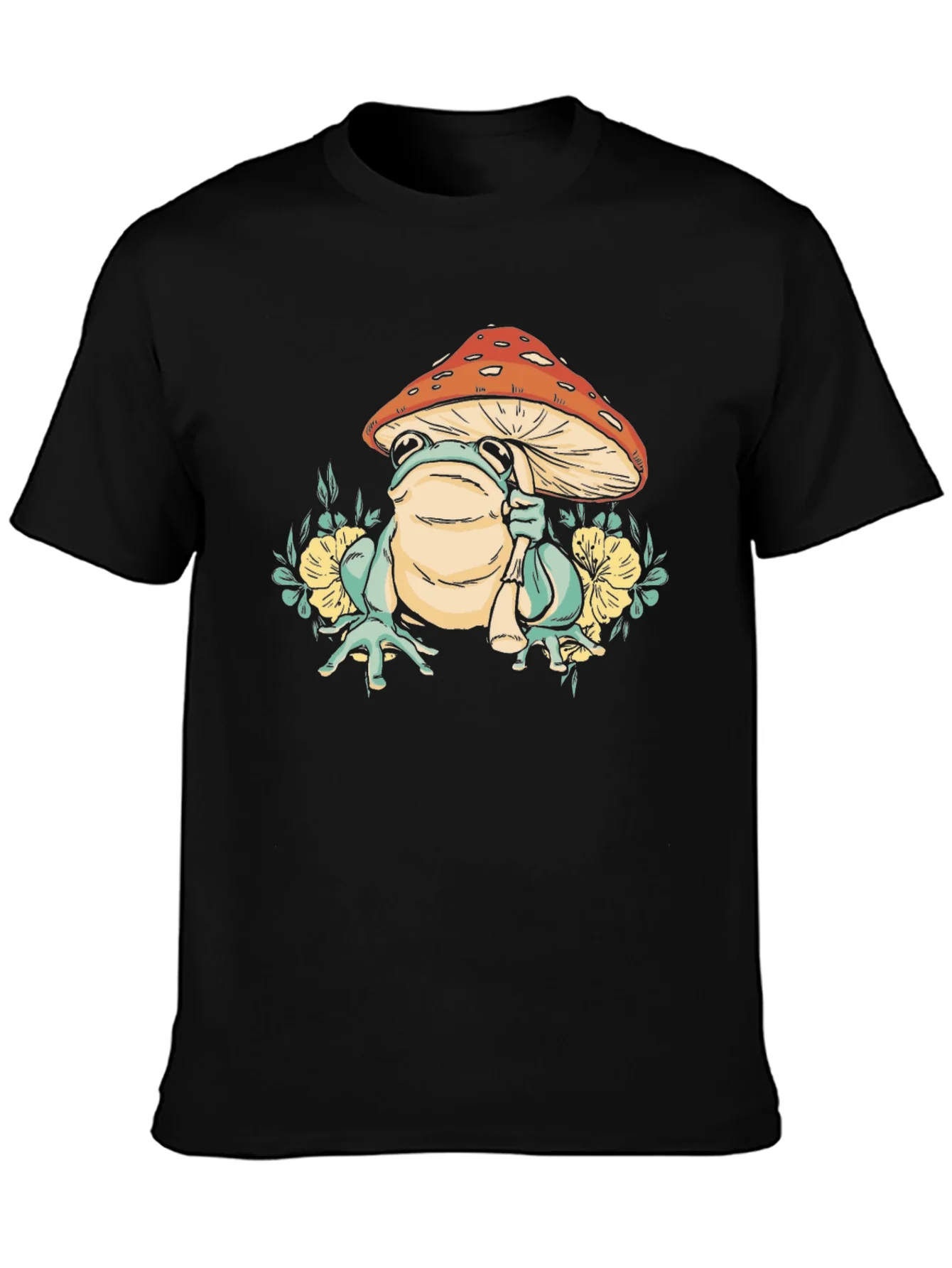 Mushroom Frog Graphic Tee