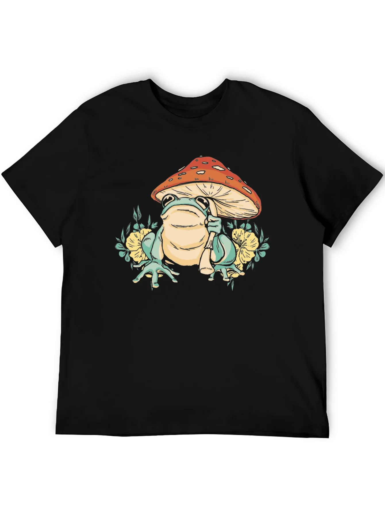 Mushroom Frog Graphic Tee