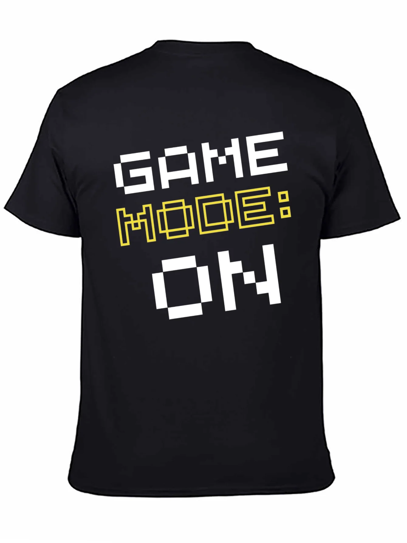 Game Mode On Black Graphic Tee