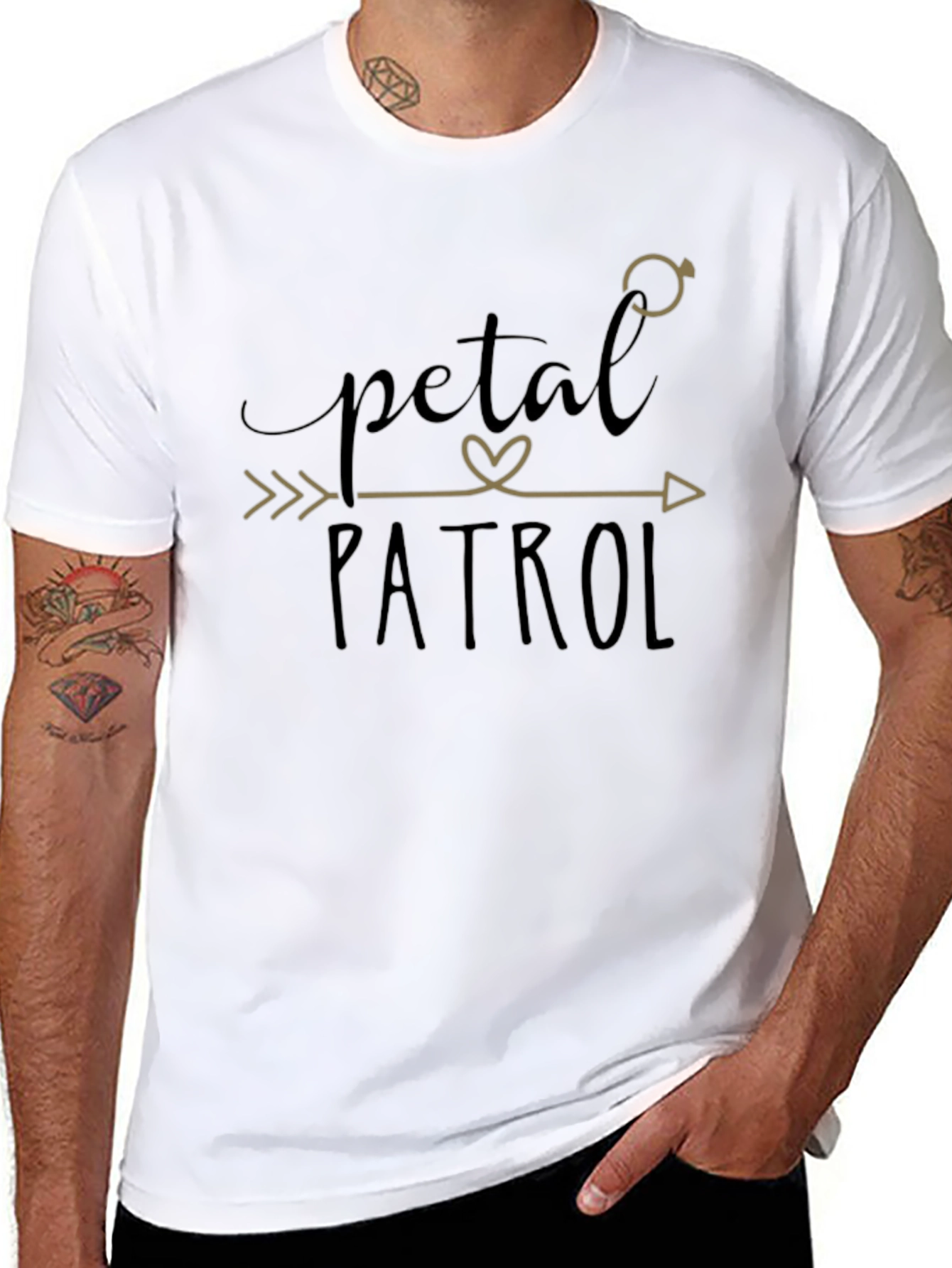 Petal Patrol Wedding Crew T-Shirt