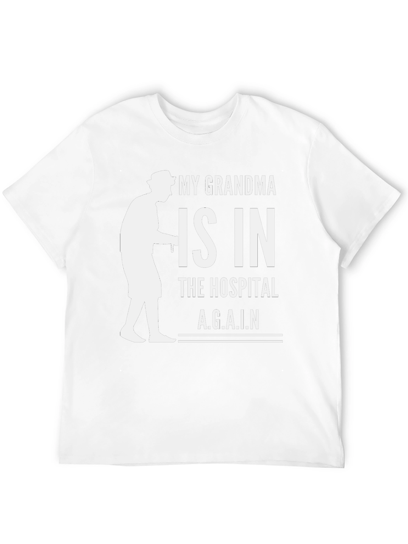 Grandma in Hospital Graphic T-Shirt