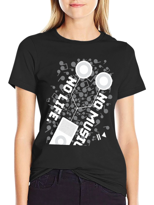 Oh Music Life T-Shirt - Graphic Tee