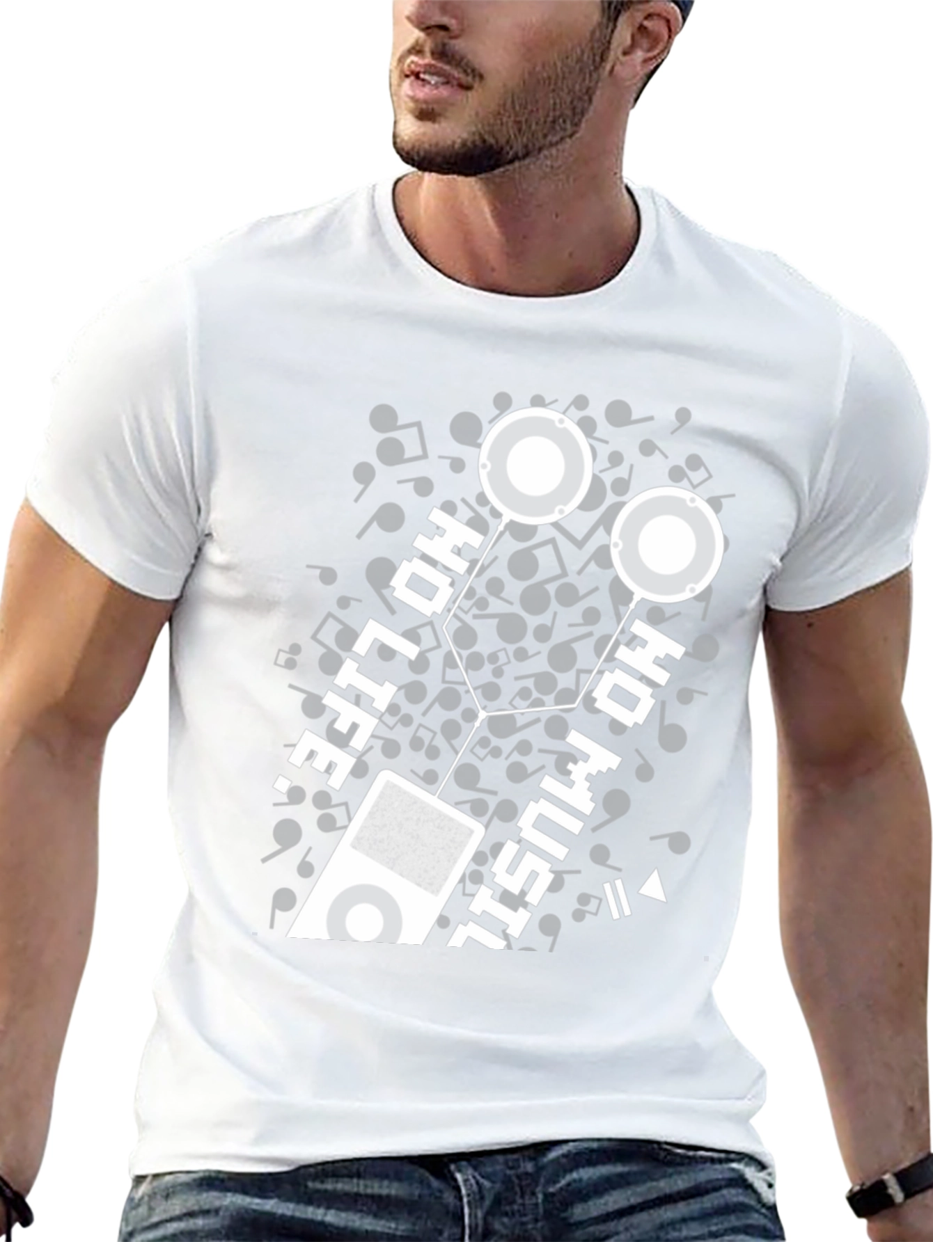 Oh Music Life T-Shirt - Graphic Tee