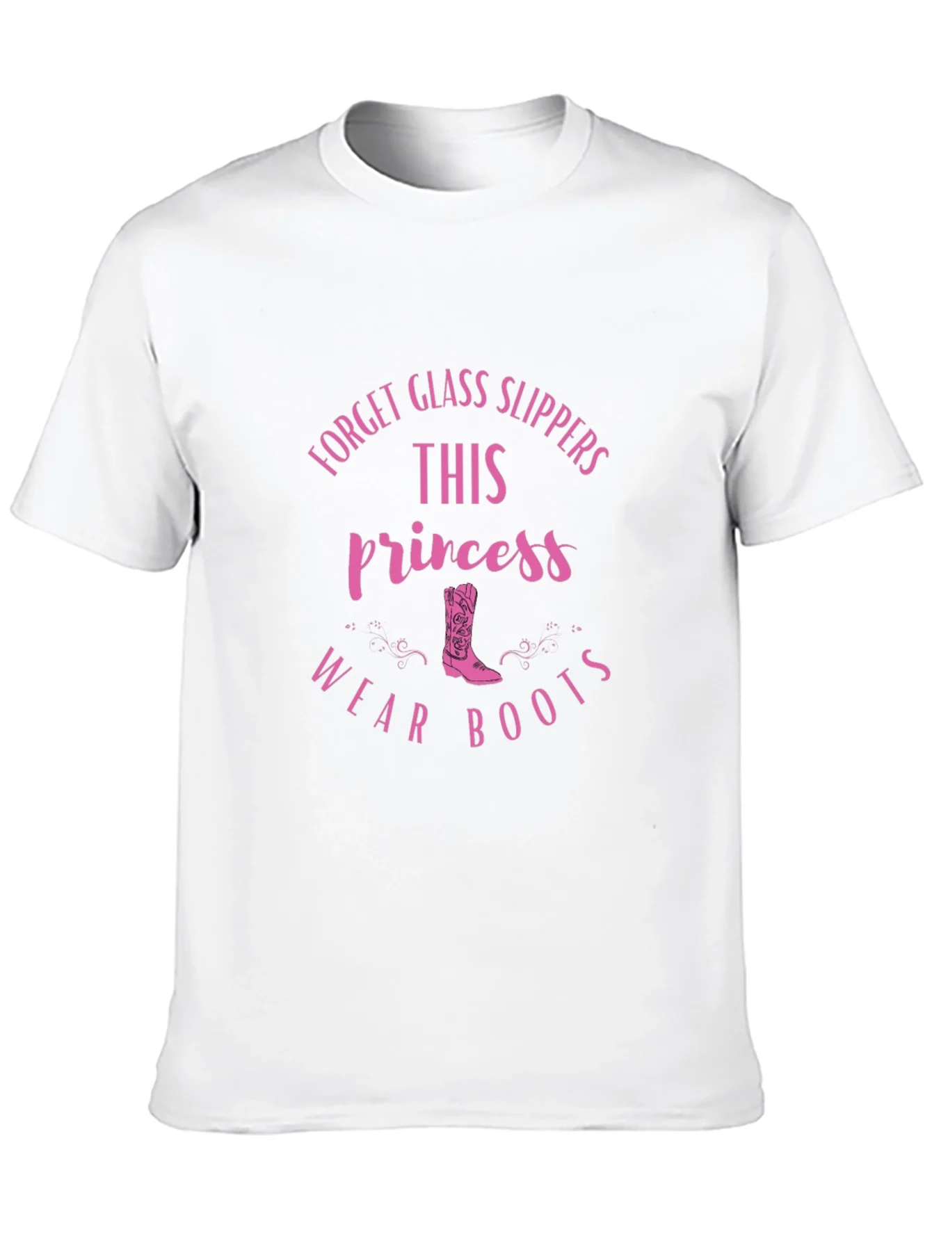 Princess Wears Boots T-Shirt