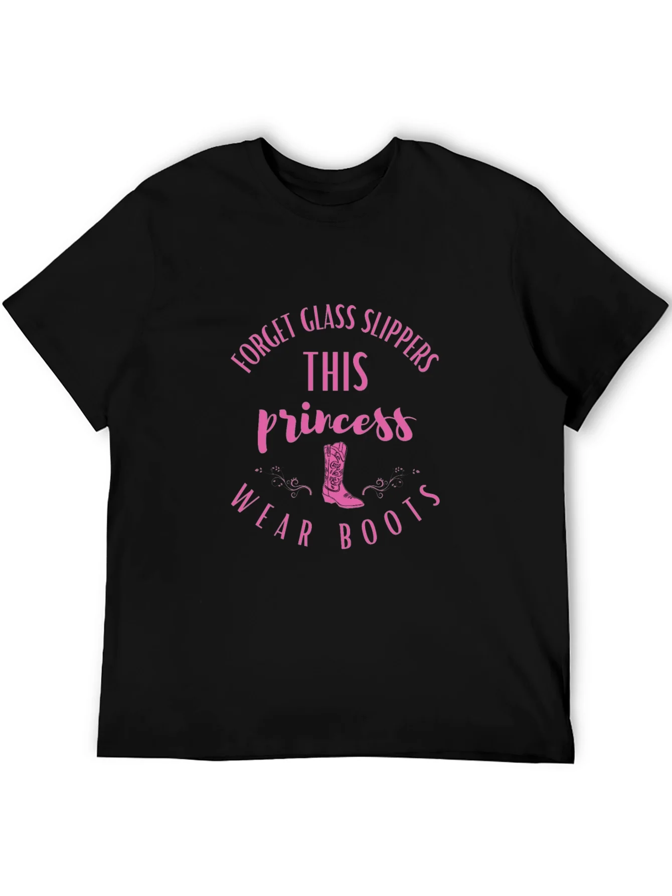 Princess Wears Boots T-Shirt