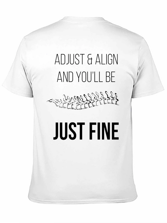 Chiropractor Adjust & Align Spine T-Shirt