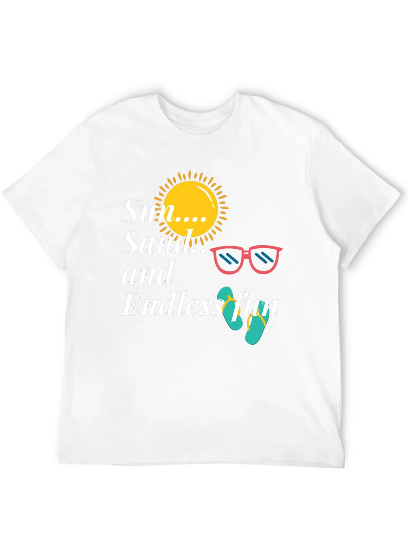 Sun Sand Endless Fun Graphic Tee