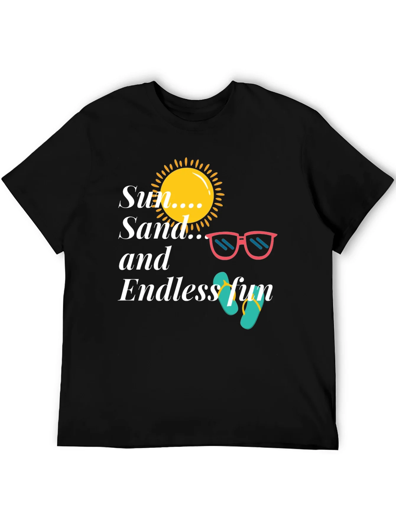 Sun Sand Endless Fun Graphic Tee