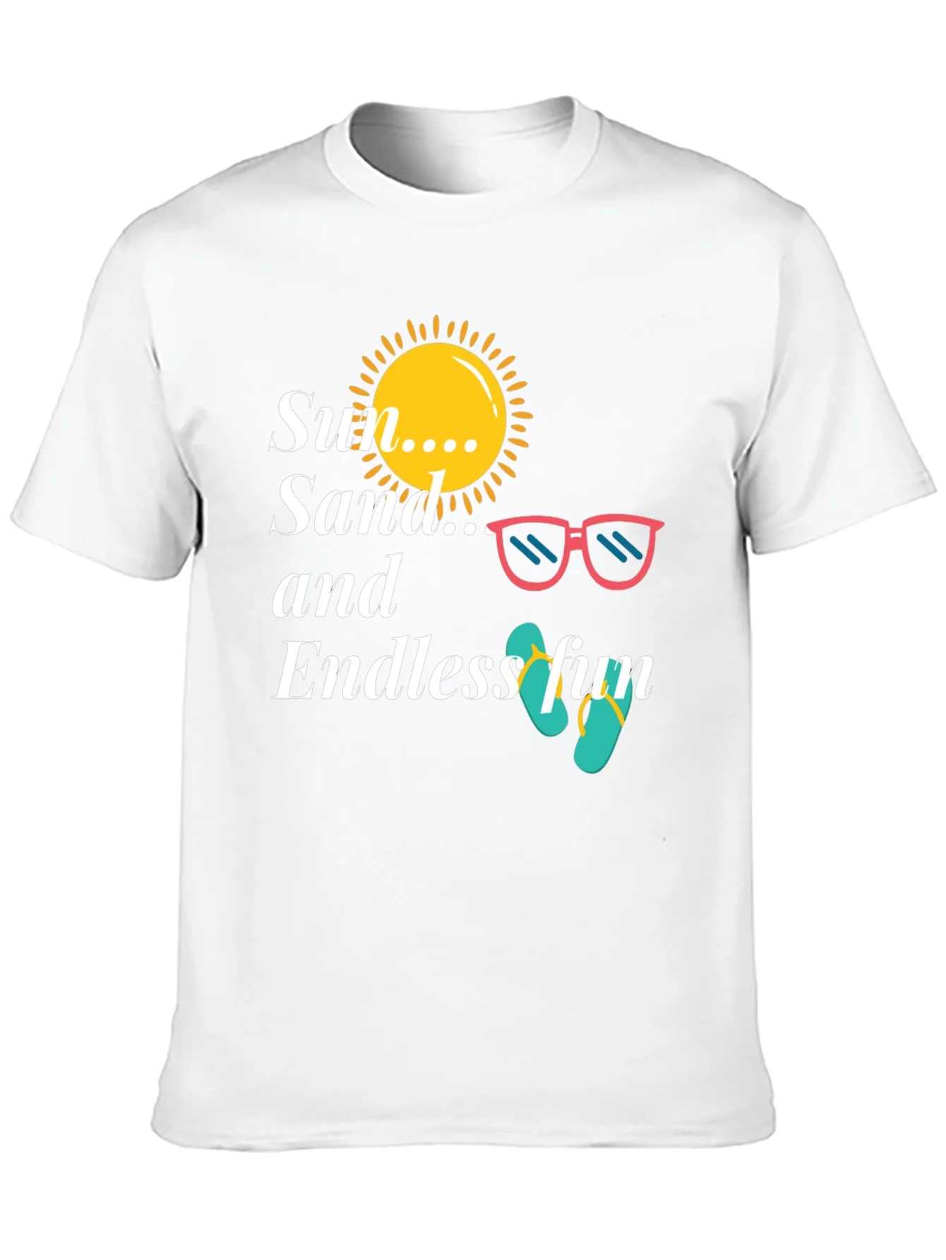 Sun Sand Endless Fun Graphic Tee