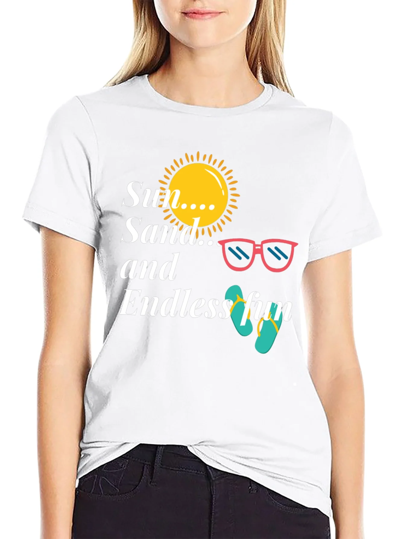 Sun Sand Endless Fun Graphic Tee