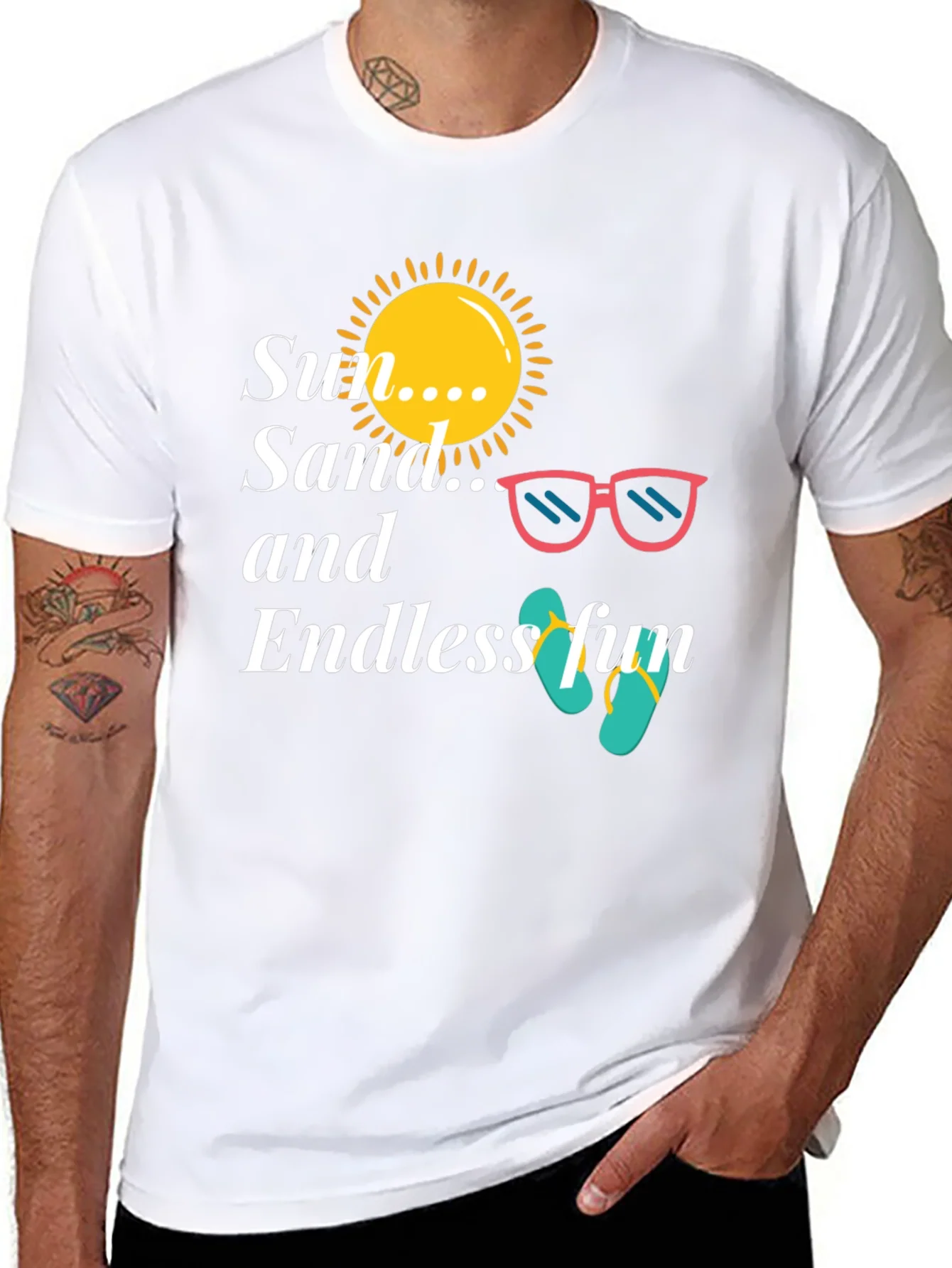 Sun Sand Endless Fun Graphic Tee