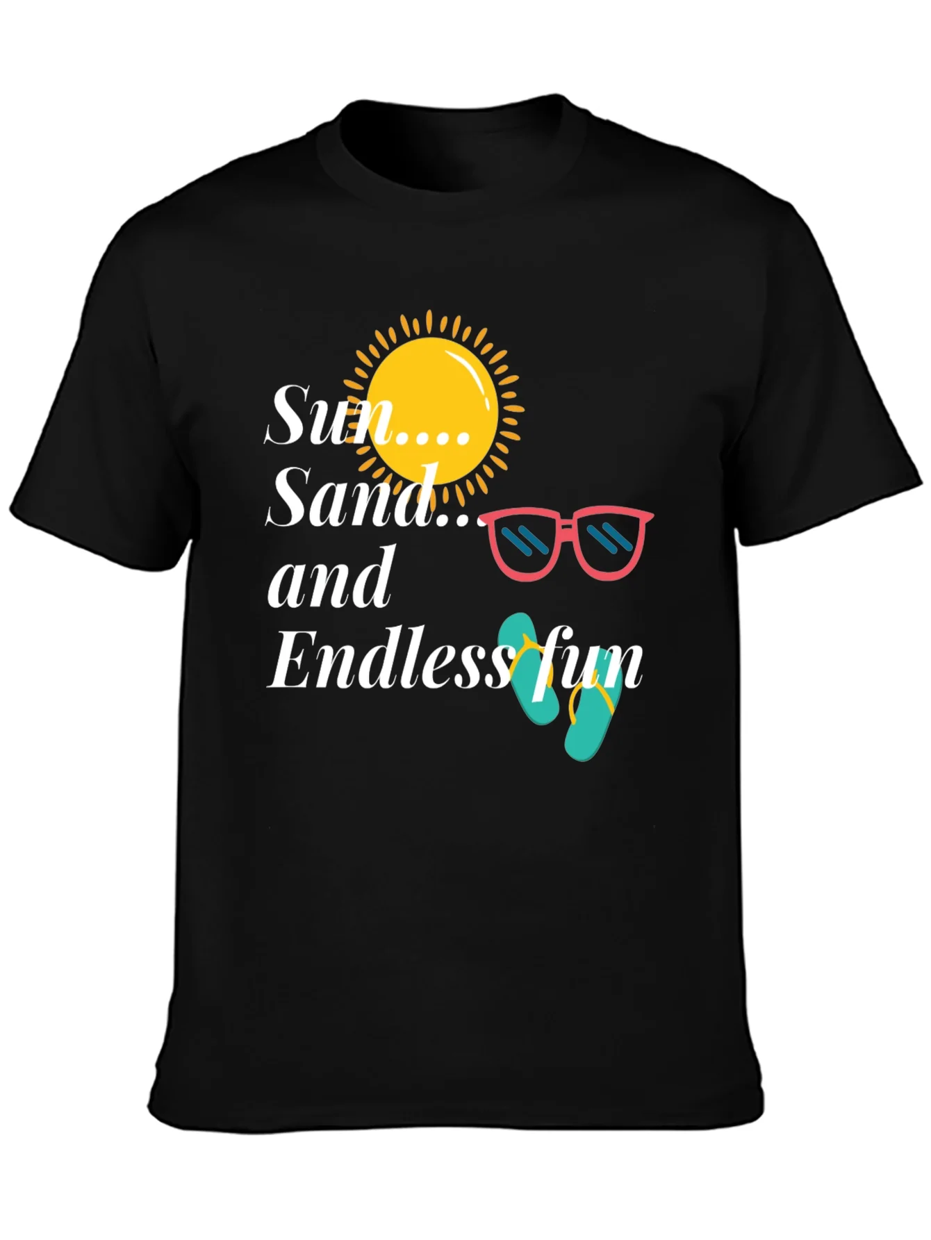 Sun Sand Endless Fun Graphic Tee