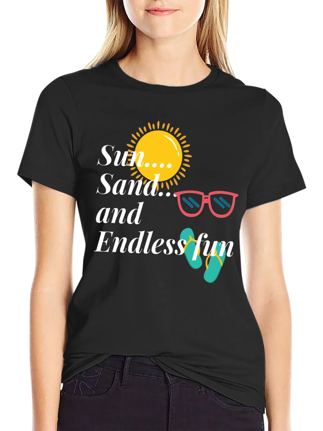Sun Sand Endless Fun Graphic Tee