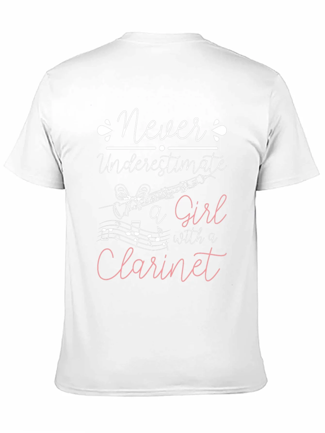 Never Underestimate Clarinet Girl T-Shirt