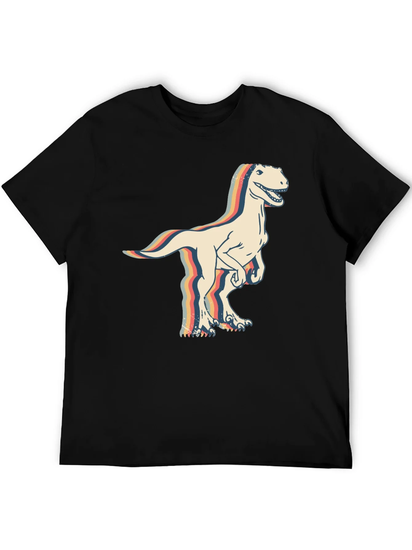 Retro Dinosaur Graphic T-Shirt