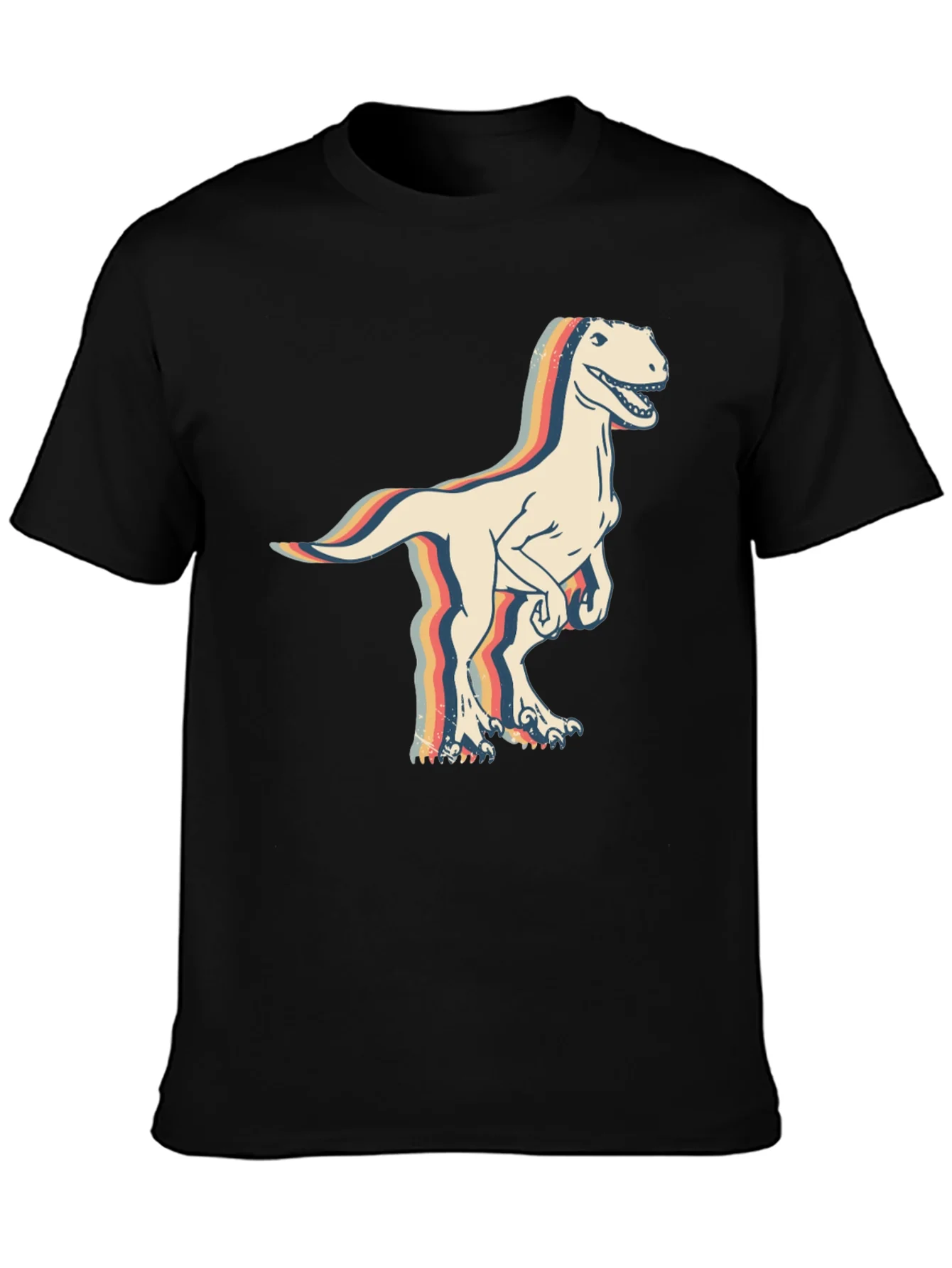 Retro Dinosaur Graphic T-Shirt