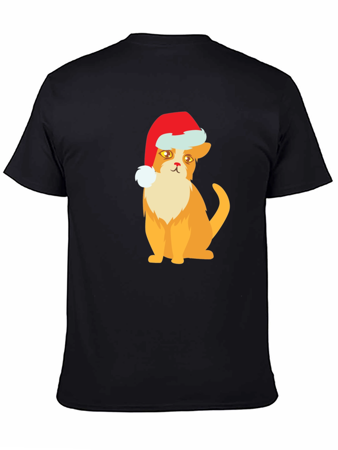 Festive Cat T-Shirt: Holiday Cheer