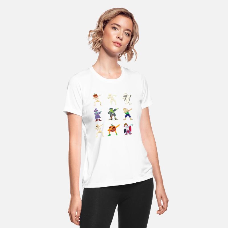 Dabbing Halloween Monsters Lazy Creepy Halloween