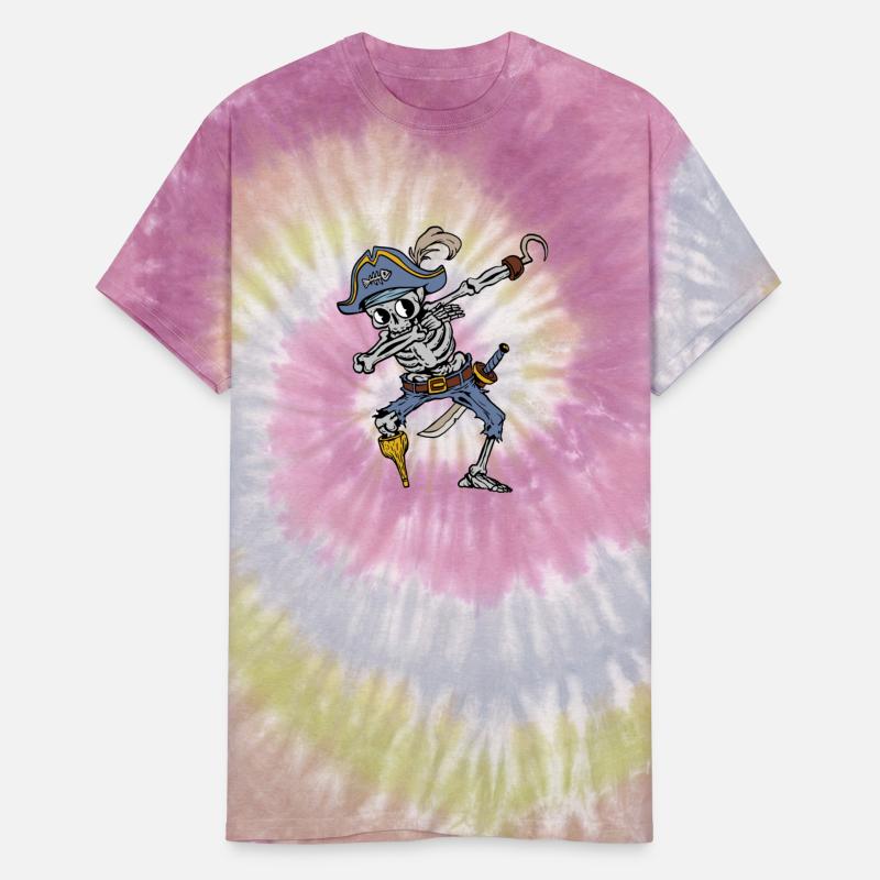 Dabbing Skeleton Pirate Halloween Costume Kids