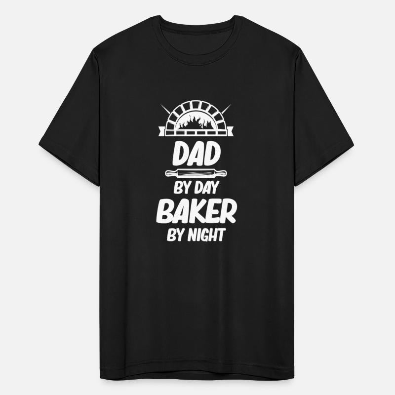 Dad By Day Baker By Night Funny Cookie Cupcake
