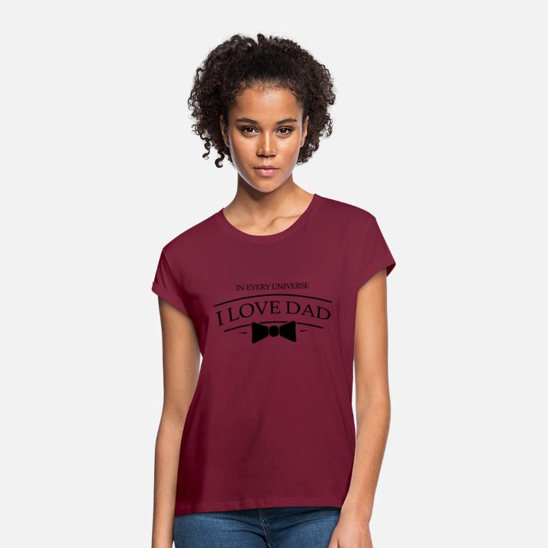 Dad i love you in every universe For light shirt
