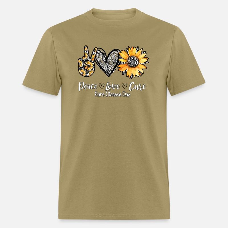 Daisy Peace Love Cure Rare Disease Day
